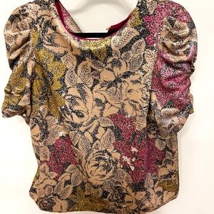 Anthropologie sequin top